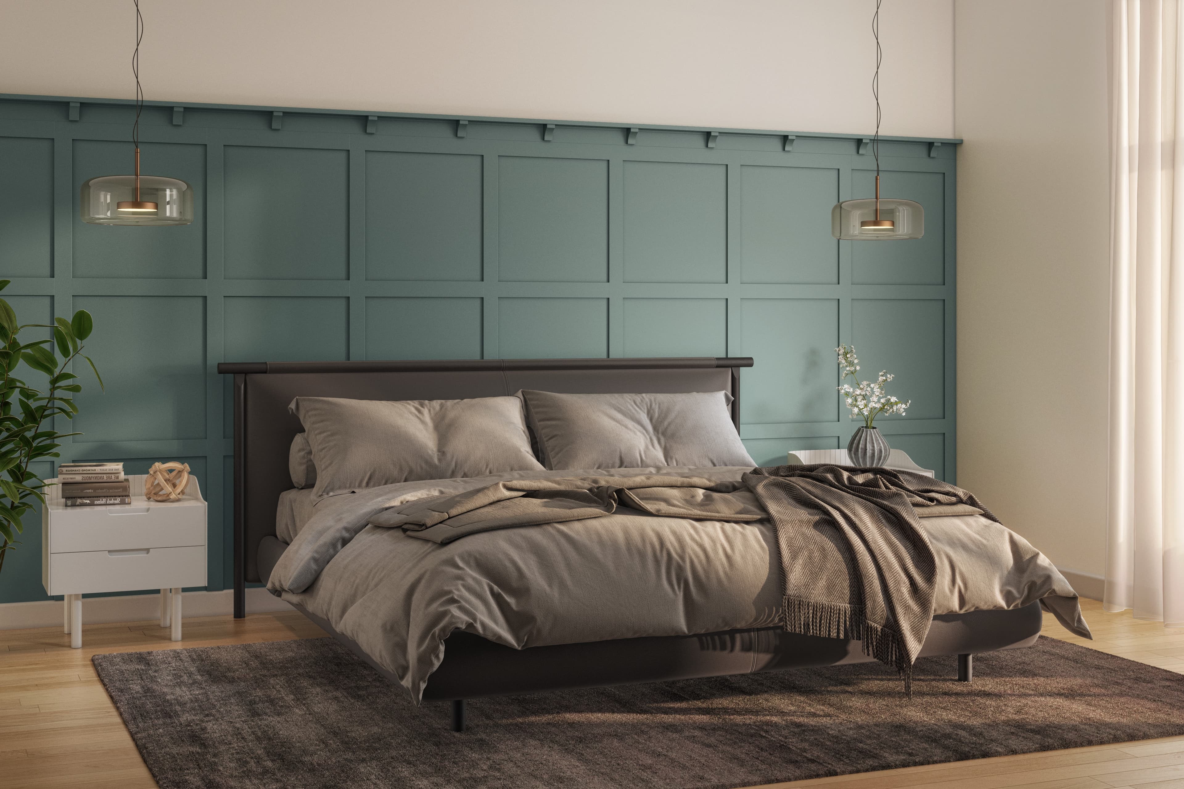 Shaker Picture Rail Shelf